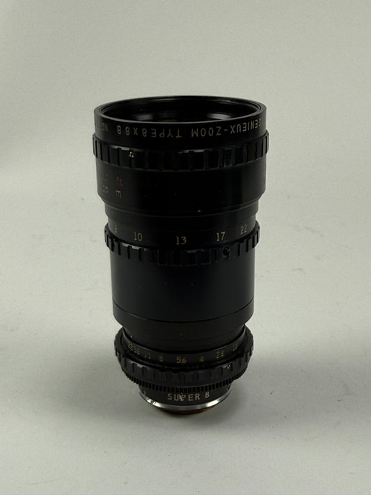 Angenieux 8-64mm 1.9 8x8 B Zoom Lens for Beaulieu Super 8