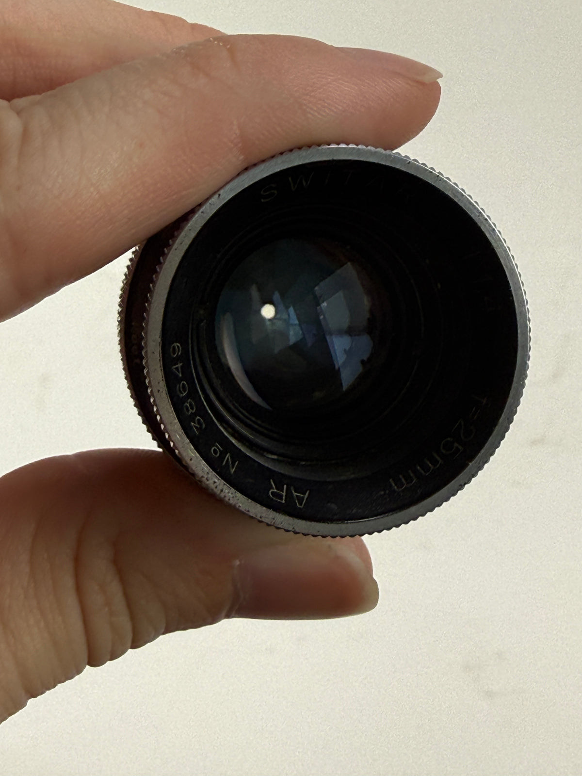Kern-Paillard SWITAR 25mm f1.4 Lens for Bolex 16mm cinema