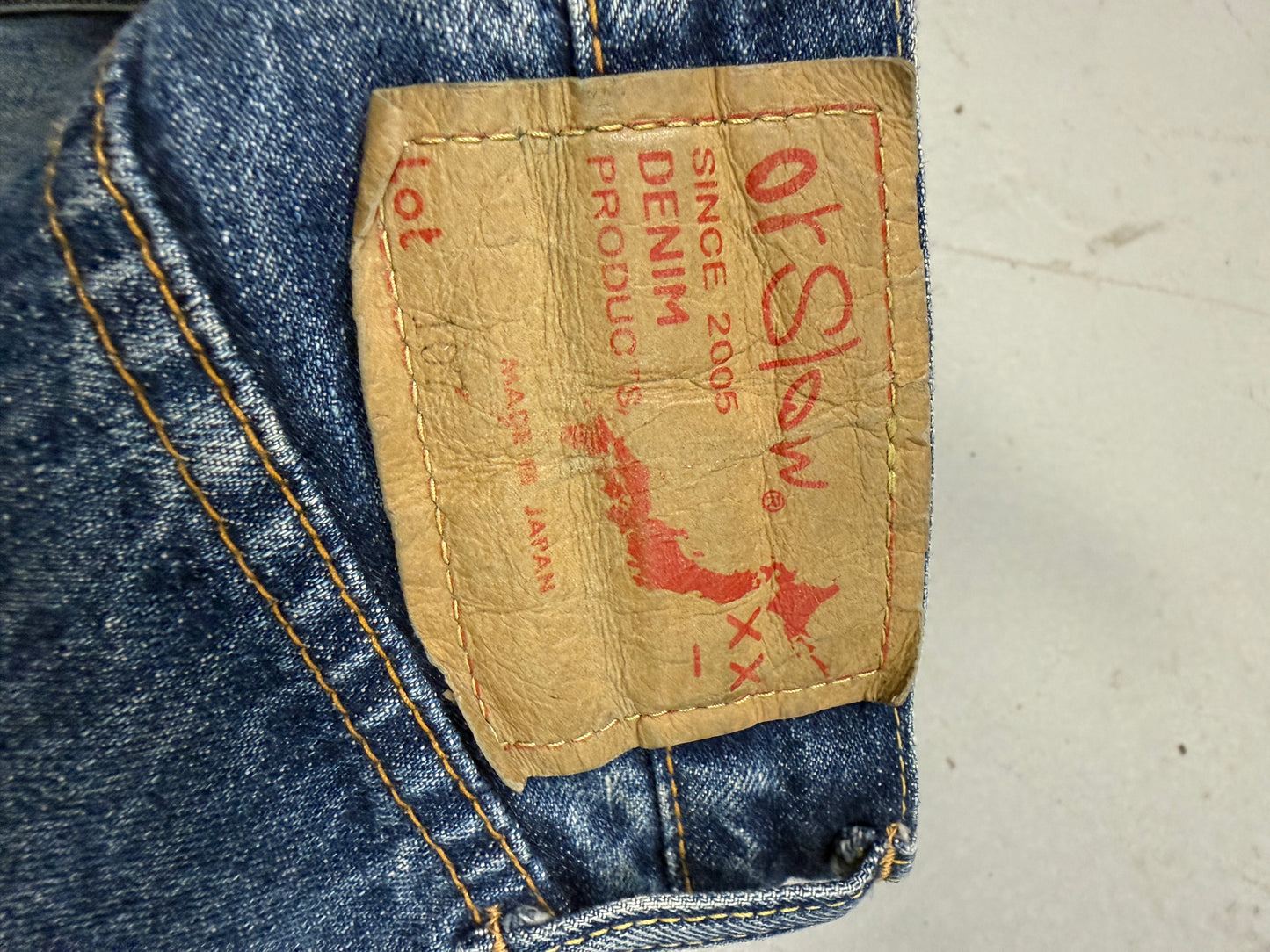 OrSlow Selvedge Denim 107 Jeans Size 3 Japan Medium