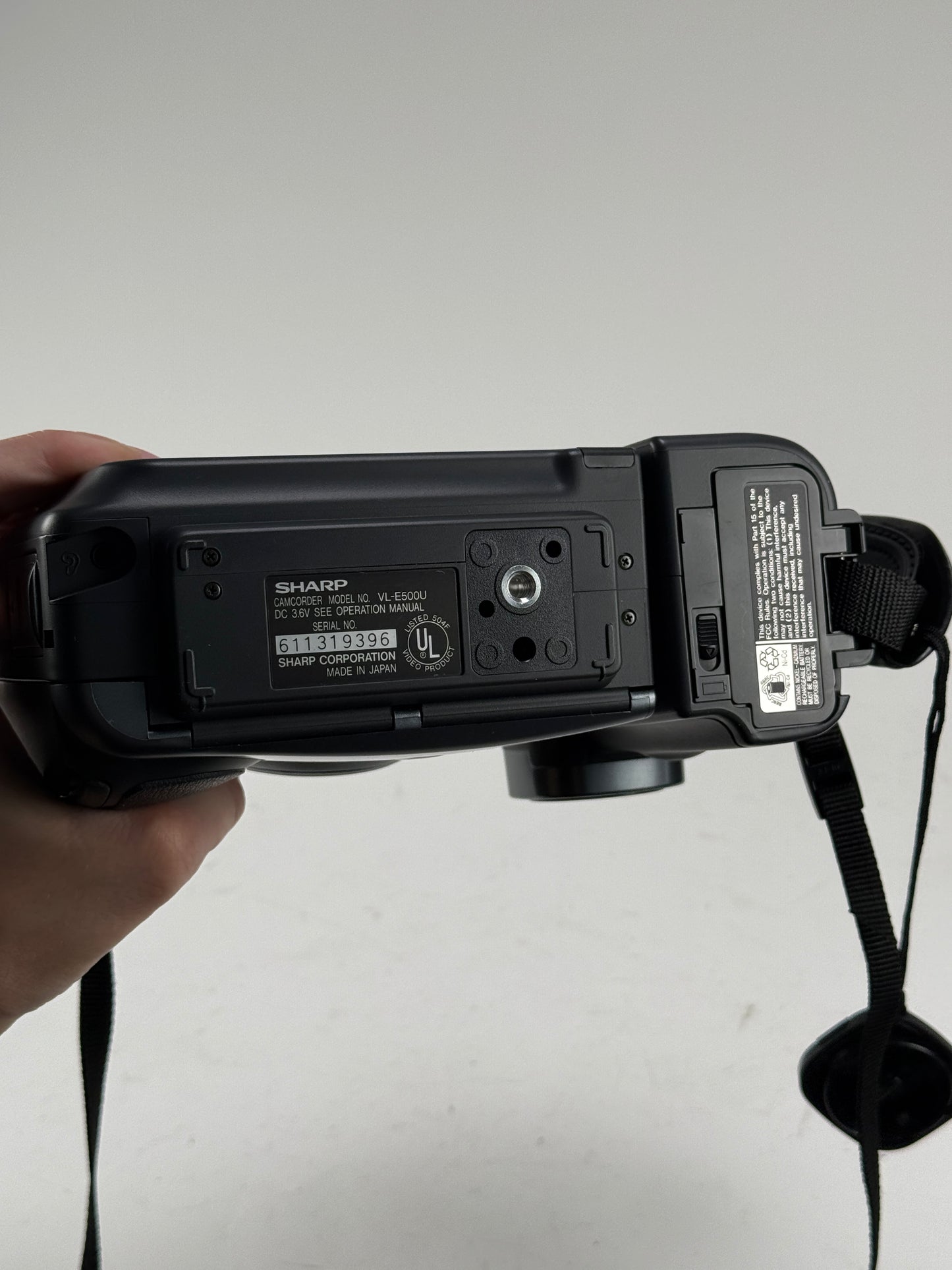 Sharp VL-E500 VL-E500U 8mm Video8 Camcorder VCR Player Camera Video