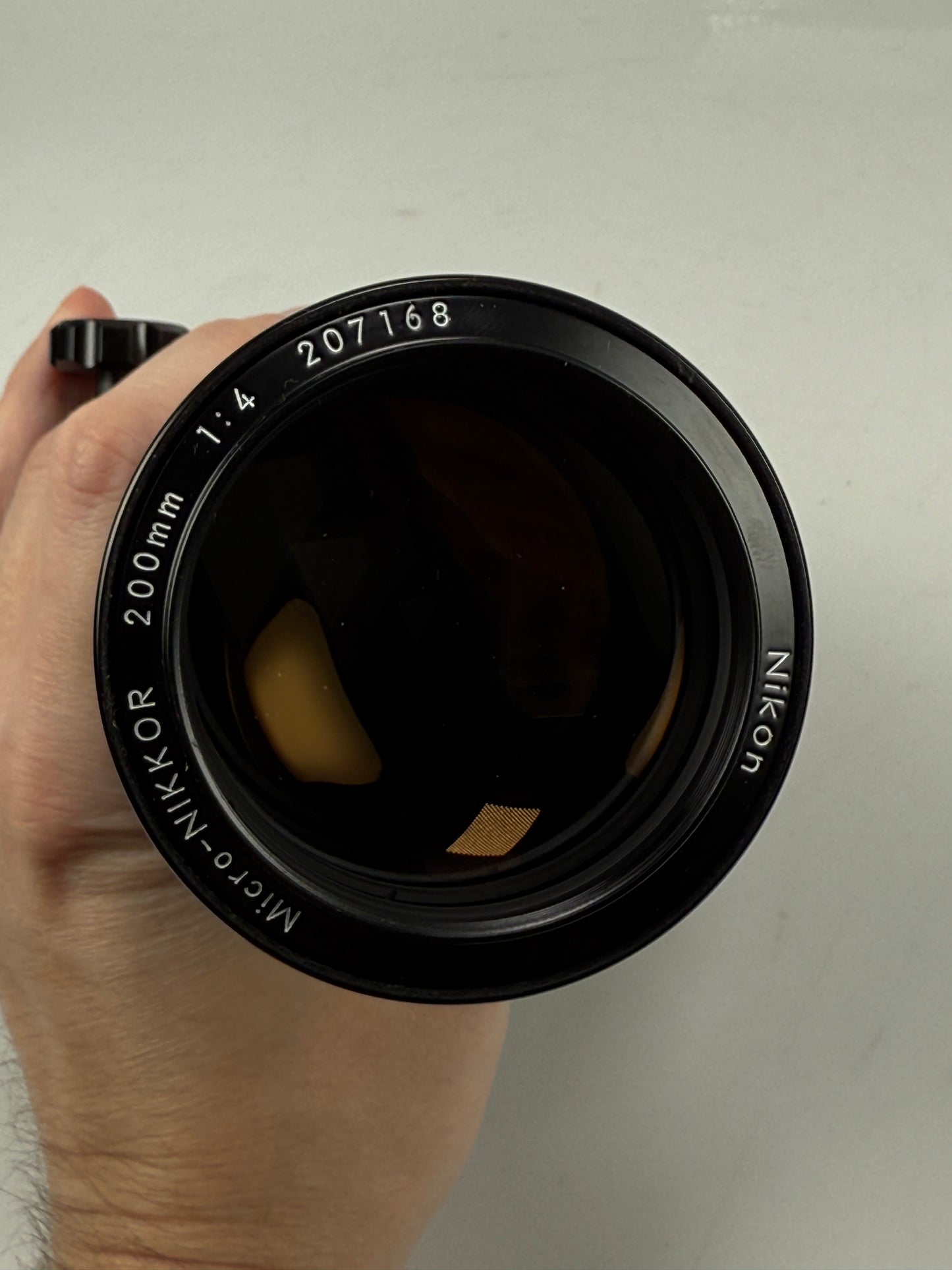 Nikon Micro-Nikkor 200mm F4 AIS Lens Black