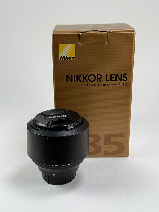 Nikon Nikkor AF-S 85mm f1.8 G Lens