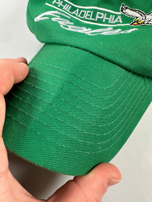Philadelphia Eagles ANNCO snapback cap hat NFL vintage Kelly green