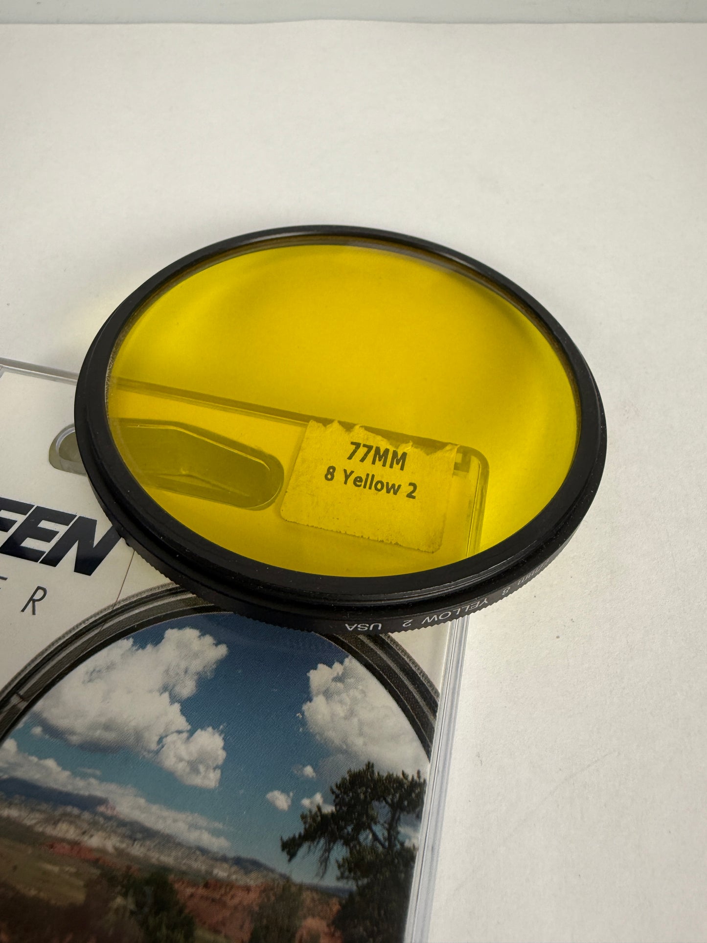 Tiffen 77mm 8 Yellow 2 Glass Filter