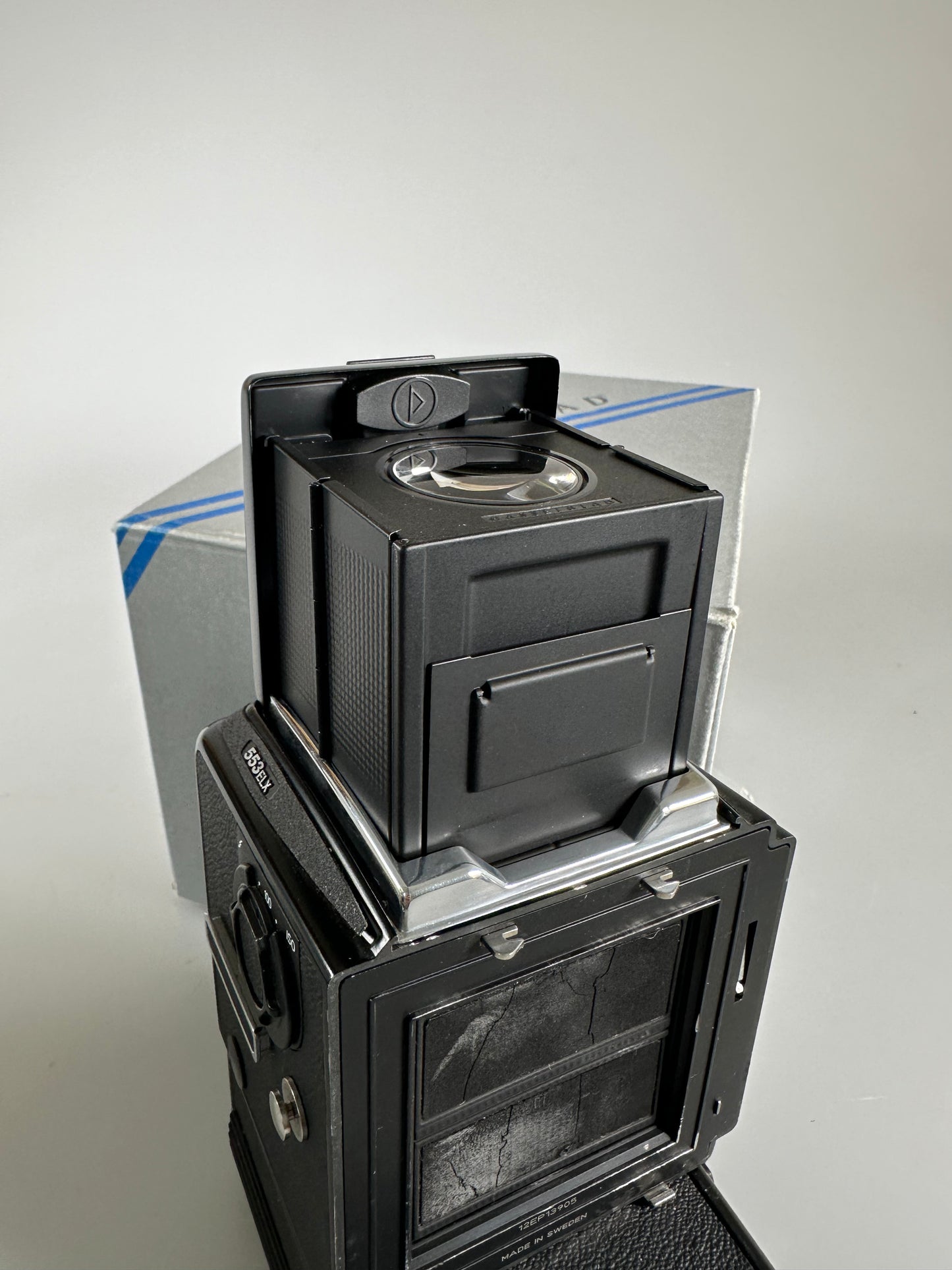 Hasselblad 553ELX 553 ELX Black Medium Format Film Camera Body w/ Waist level finder