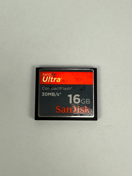 SanDisk 16GB 30MB/s CF Compact Flash Camera Memory Card