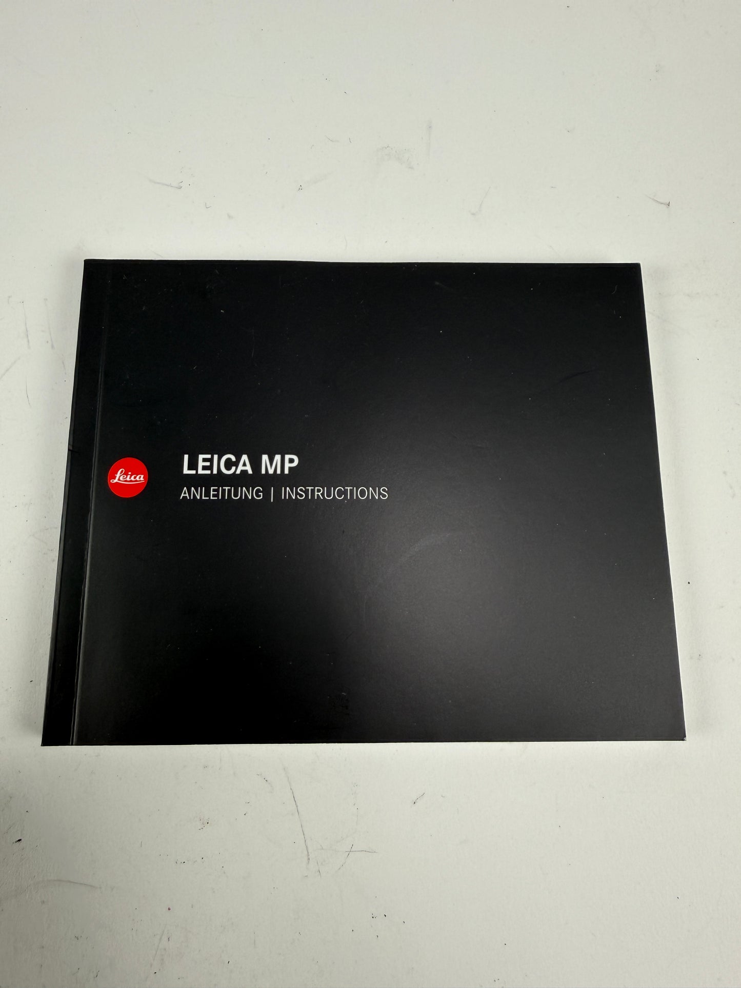 Leica MP Instruction Manual English German Original Book