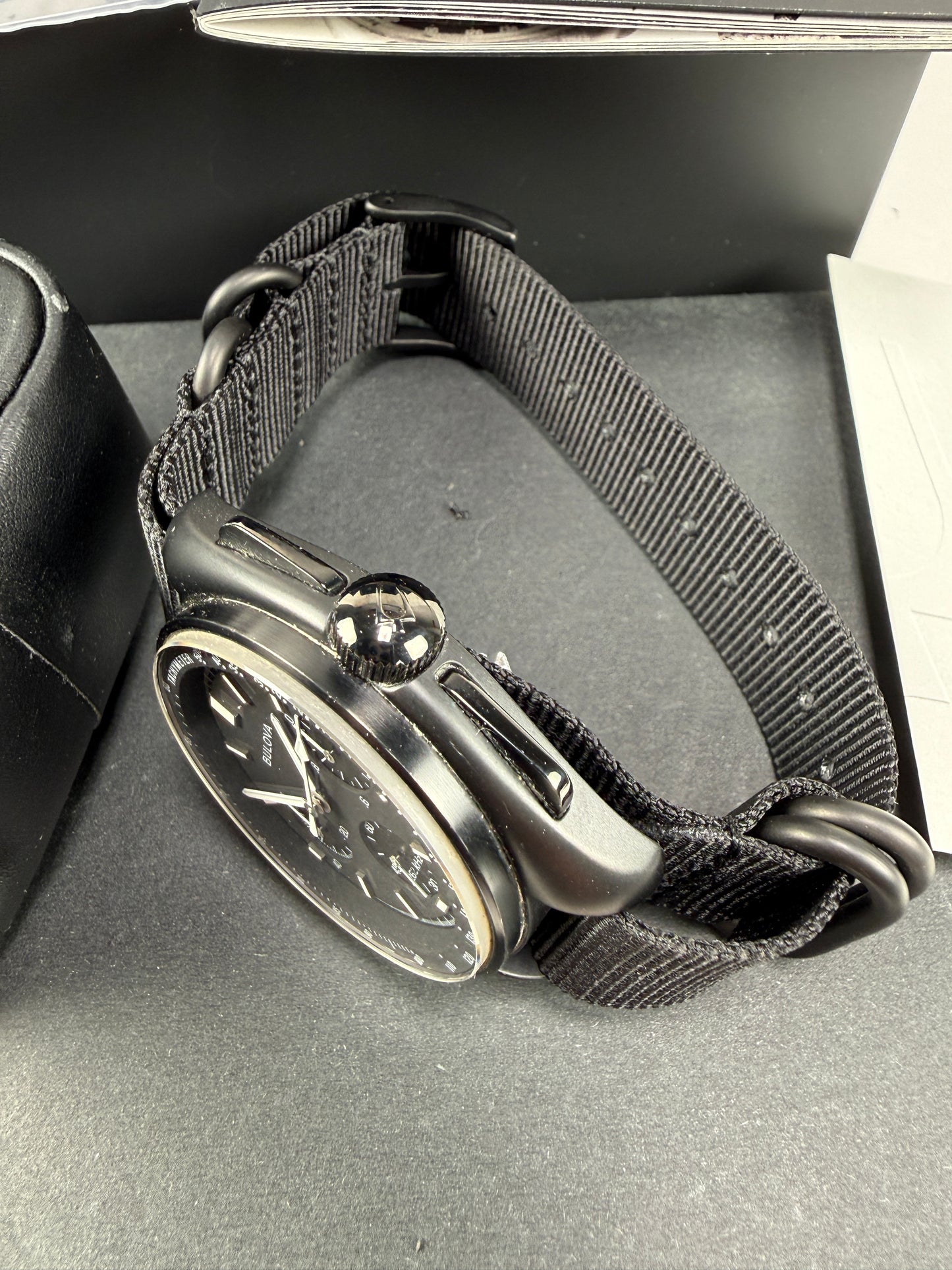 Bulova Apollo 15 July 26th 1971 Men’s Space Special Edition Watch 98A186