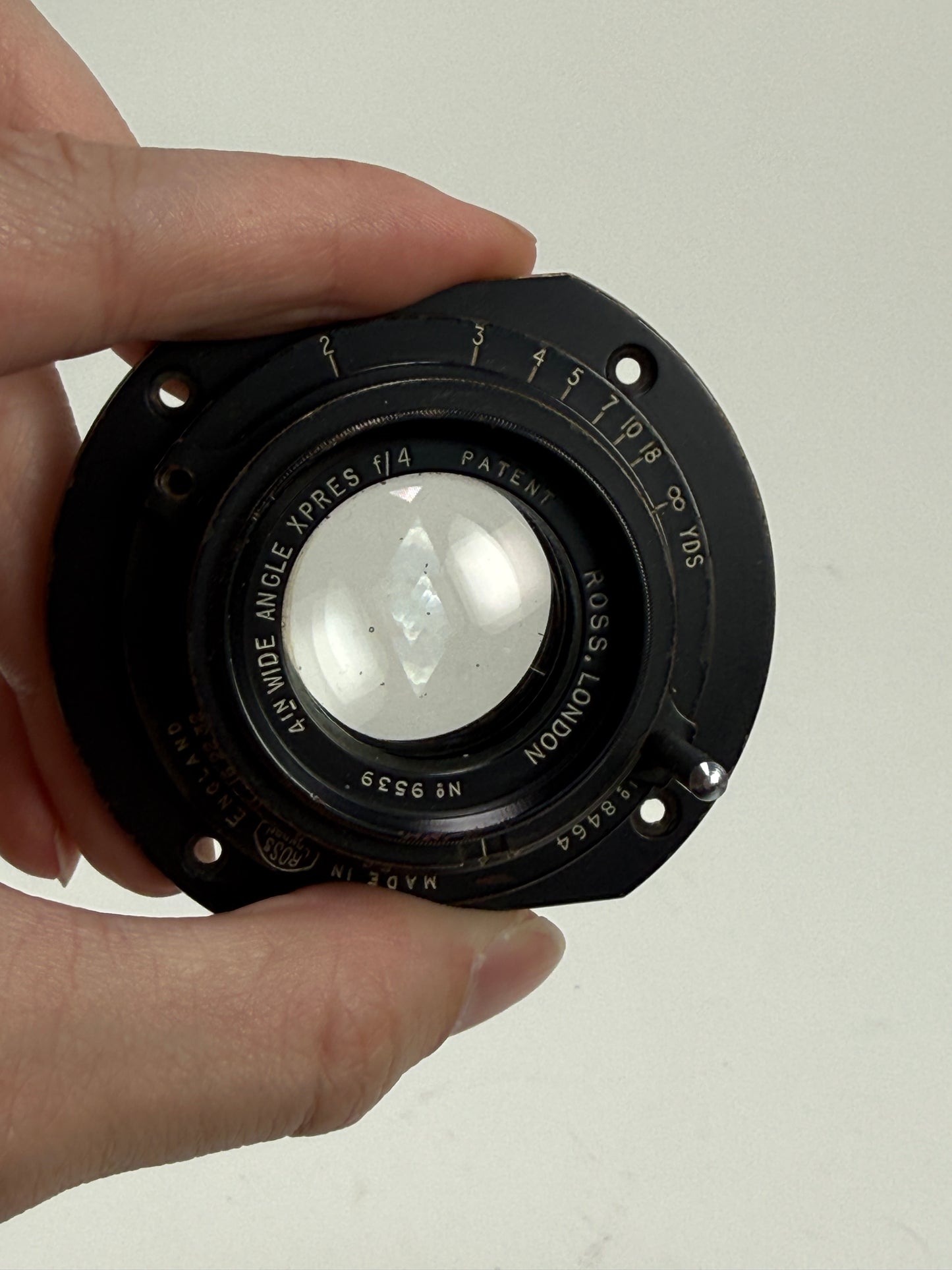 Ross London wide angle Xpres 4 inch f4 lens