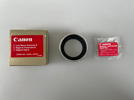 Canon Lens Mount Converter B Canon FL/FD Lens to L39 Rangefinder Adapter