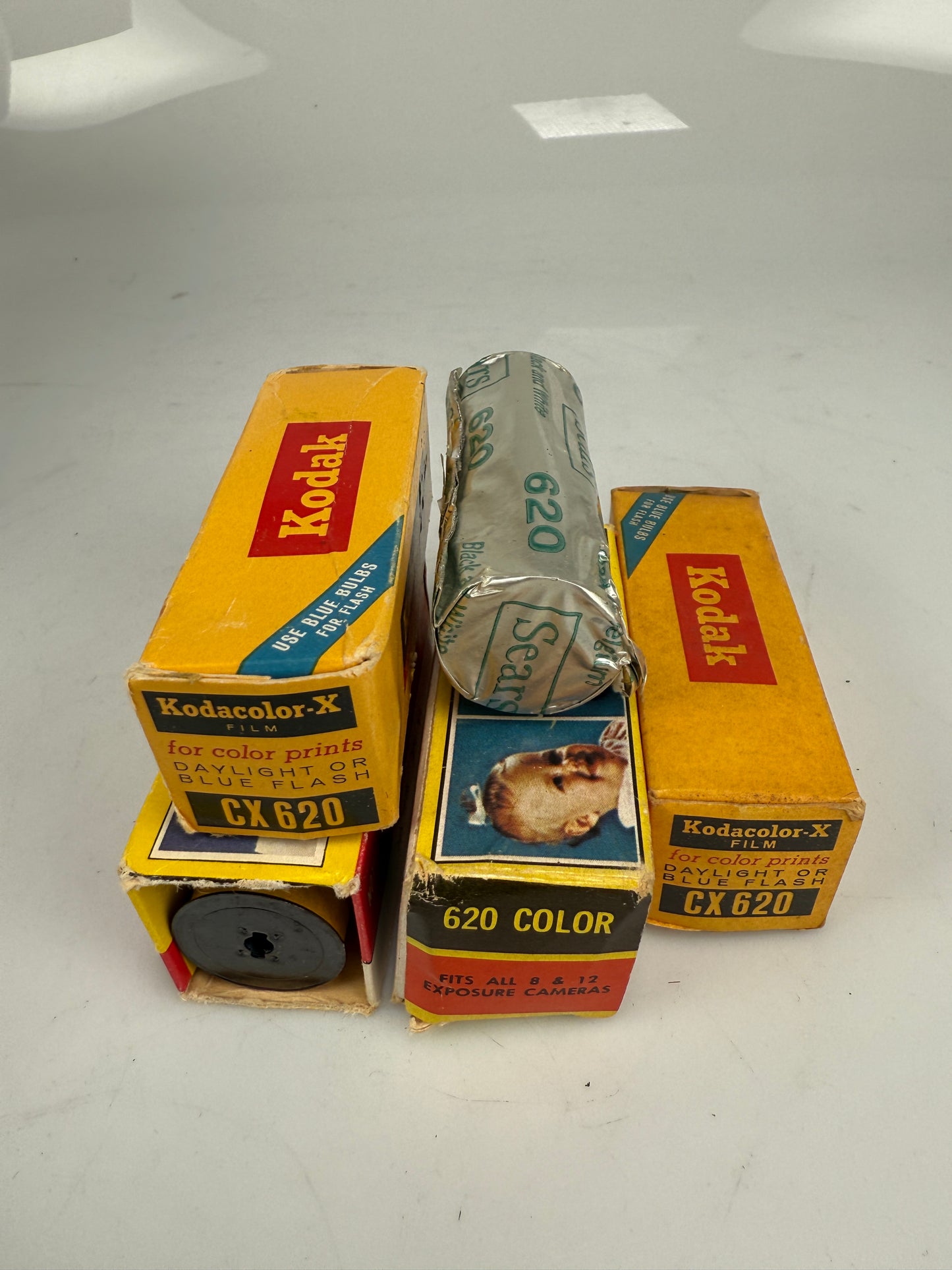 620 film lot 5 rolls Kodak Kodacolor, sears, etc