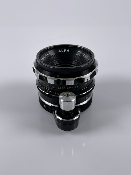 Alpa Schneider Curtagon 35mm f2.8 lens w/ caps