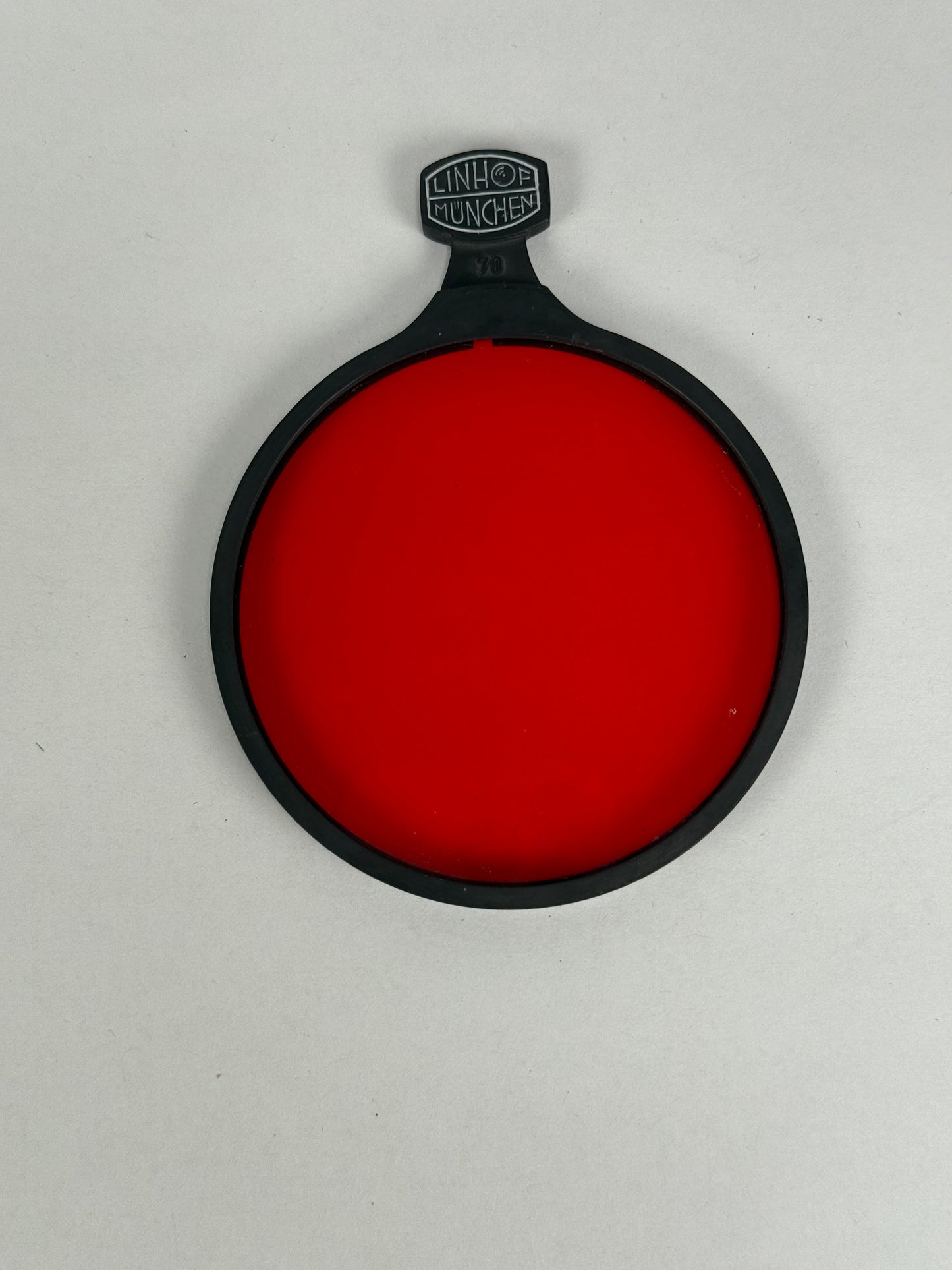 Linhof 70mm Drop in filter for universal shade red R1