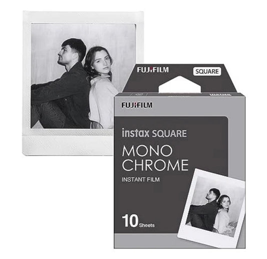 FUJIFILM INSTAX SQUARE Monochrome Instant Film (10 Exposures) 05/2025