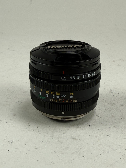 Mamiya G 75mm f3.5 L MF Lens For New Mamiya 6 six