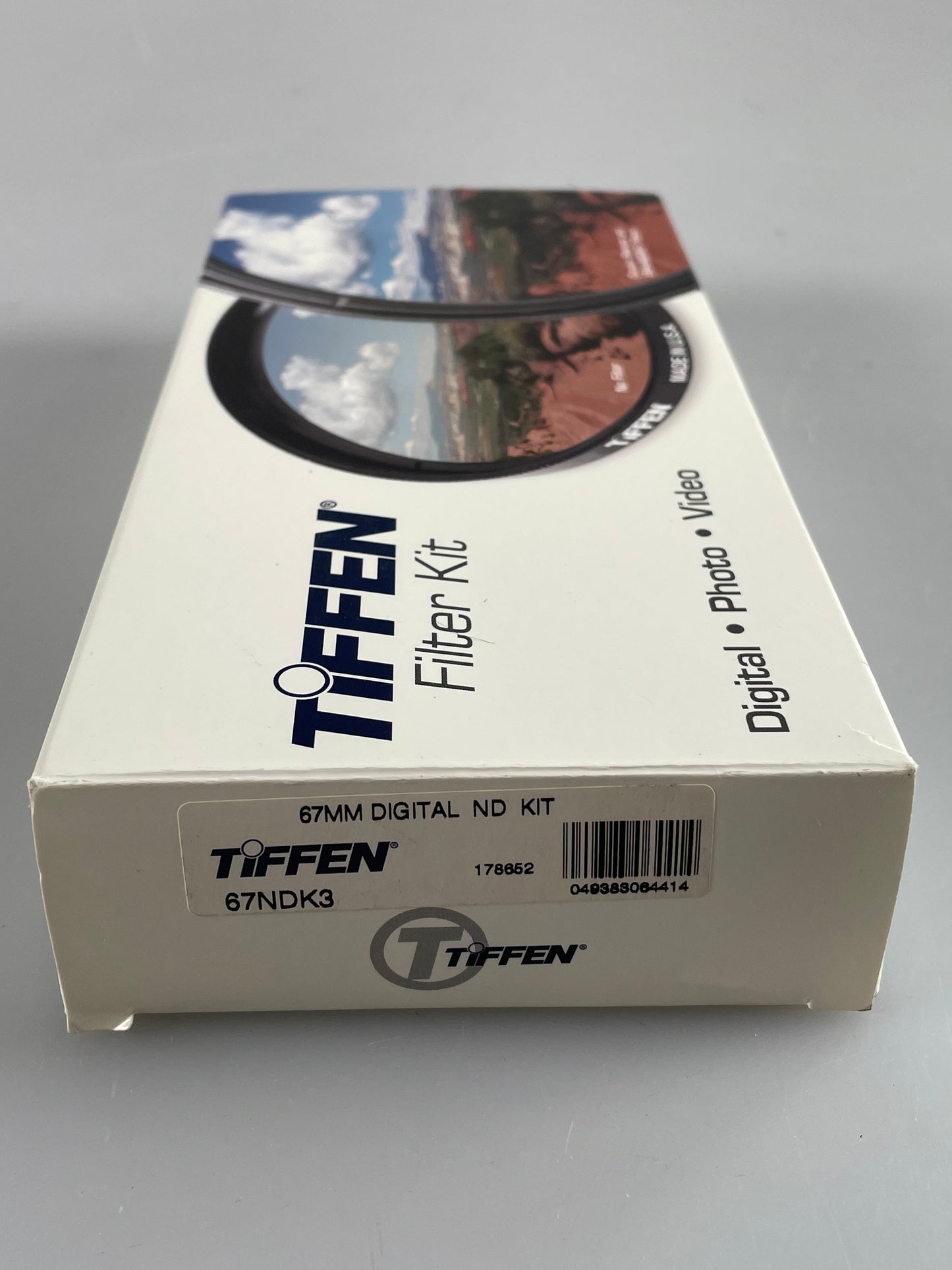 Tiffen 67mm Digital ND Filter Kit Neutral Density 0.6, 0.9, 1.2 MFR #67NDK3