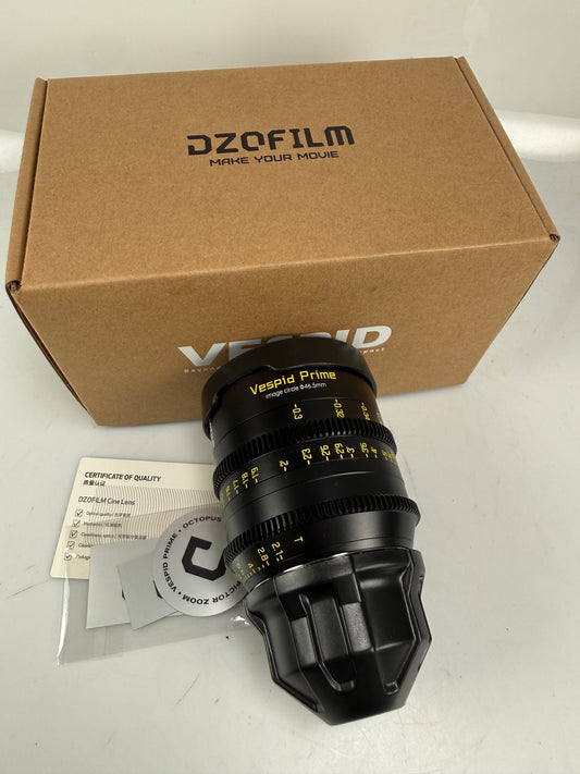 DZOFilm Vespid 35mm T2.1 Prime Lens (ARRI PL, Feet)