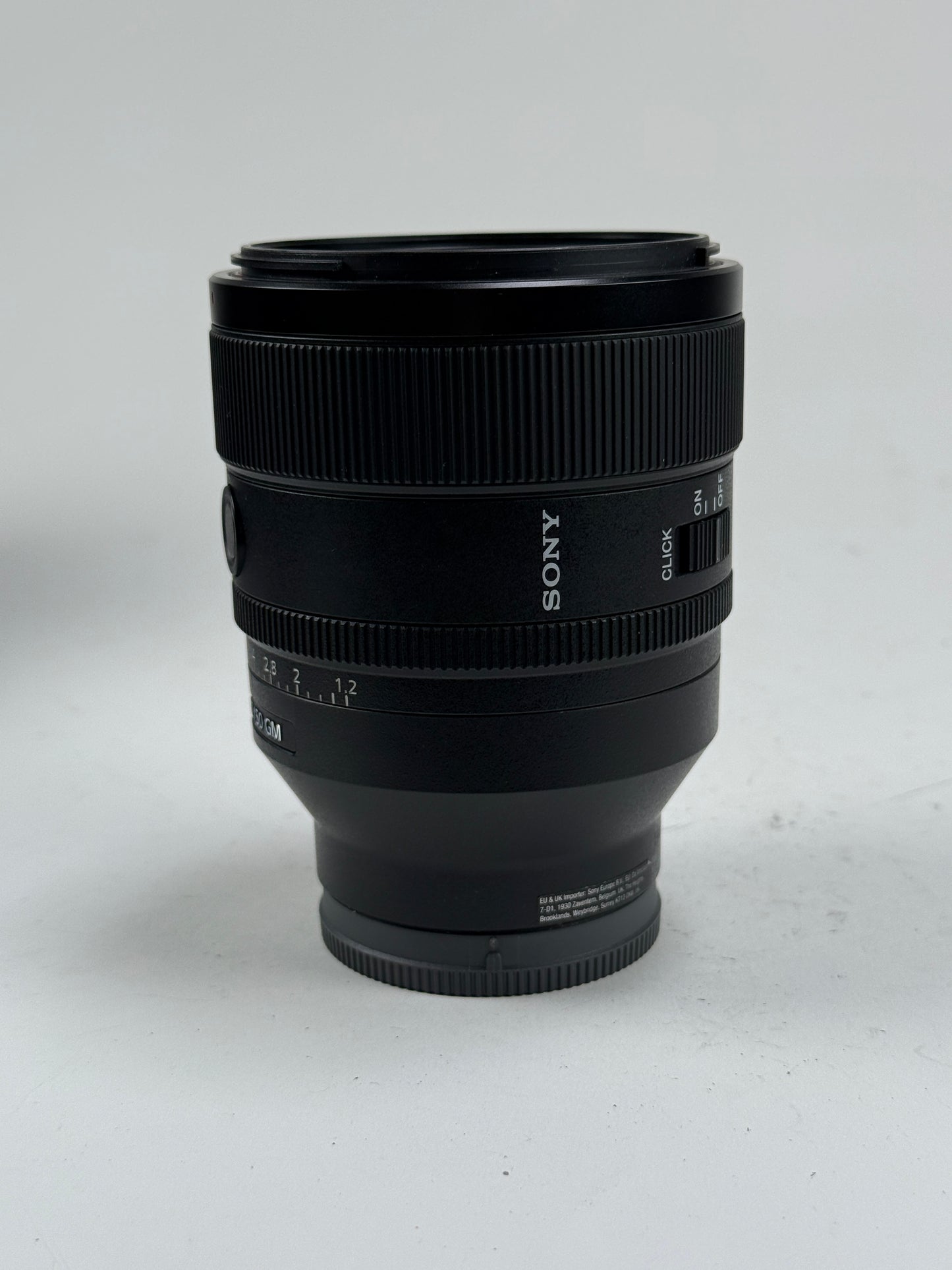 Sony FE 50mm f1.2 GM SEL50F12GM lens