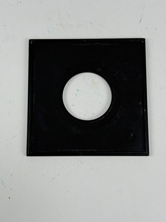 Calumet CC-400 Series 4x5" Camera Lens Board 4x4" Square - Copal size 1