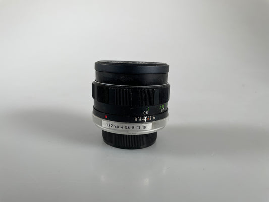 Minolta 58mm F1.4 Rokkor-PF MC Mount Manual Focus Fixed lens