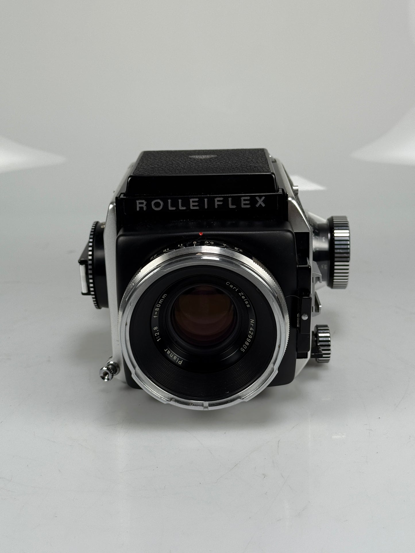 Rolleiflex SL66 Medium Format Camera with 80mm f2.8 HFT, waist level
