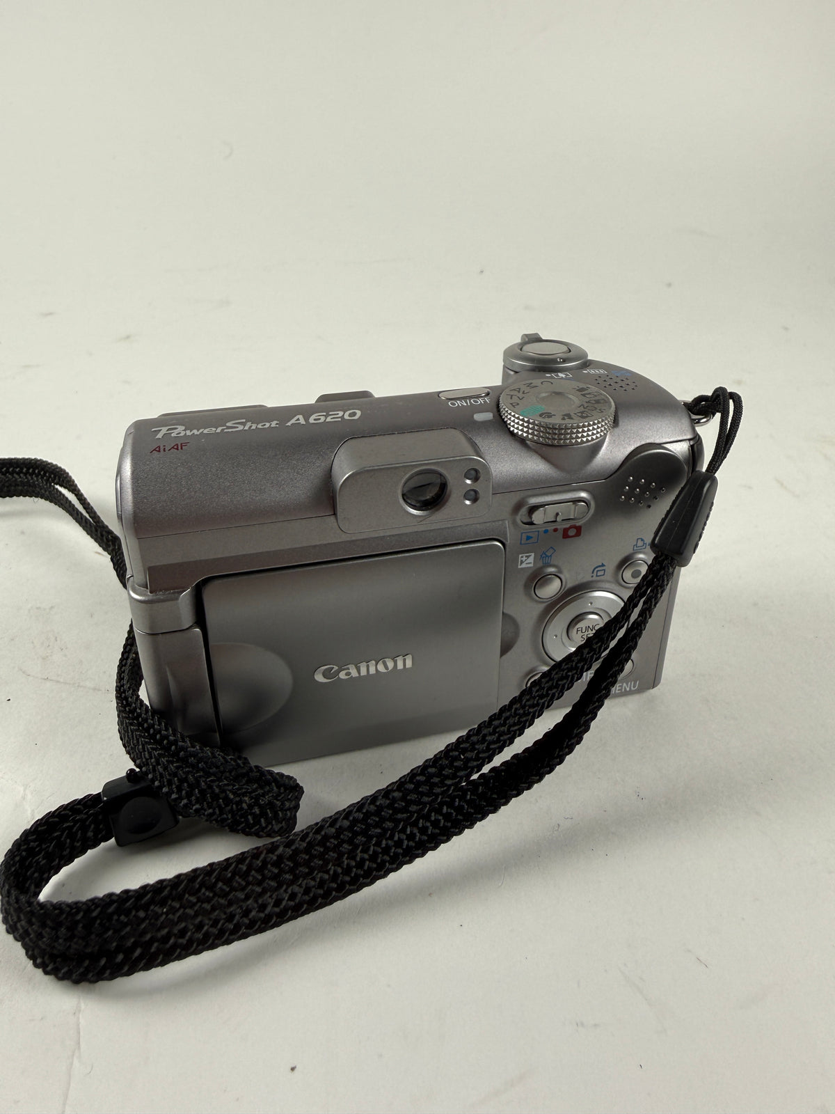Canon PowerShot A620 7.1MP 4x Digital Camera - Gray