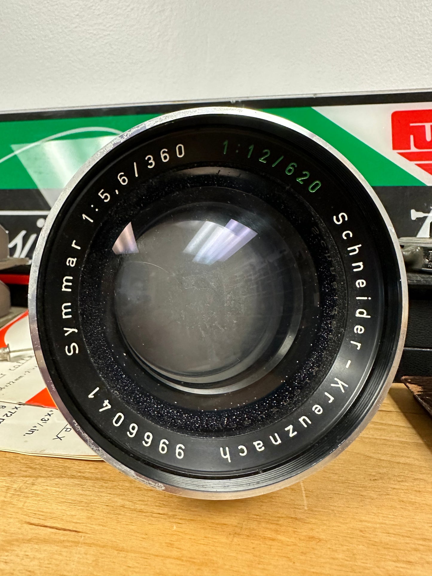 Schneider Kreuznach 360mm f5.6 620mm f12 Symmar Lens convertible 8x10