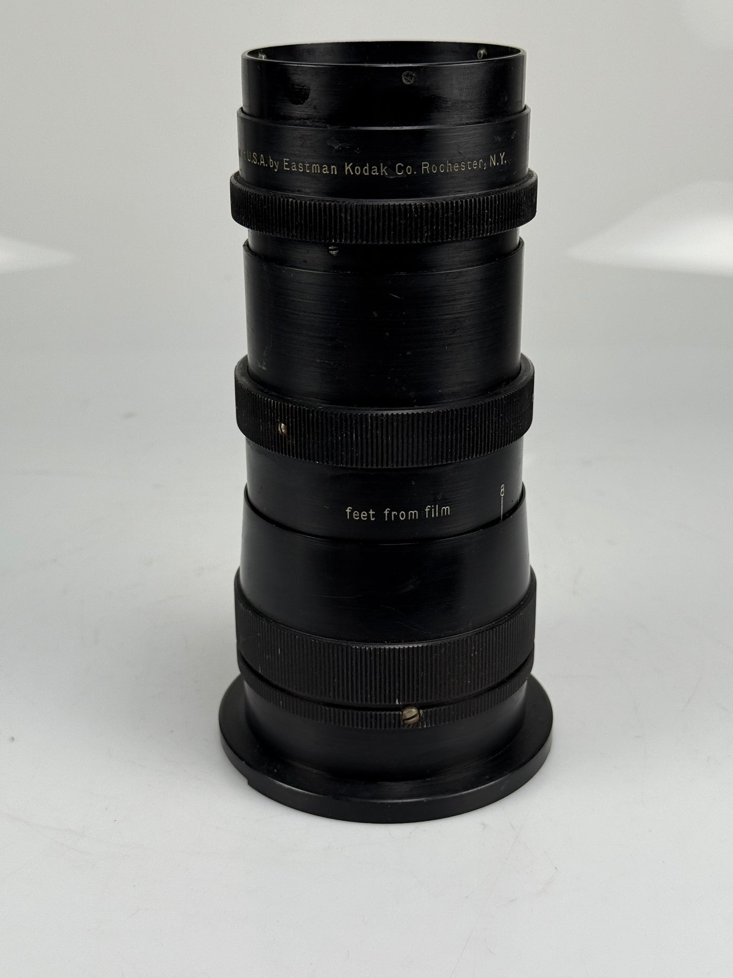 Graflex Kodak Ektar 8 inch 205mm f4 lens for KE-4 military camera