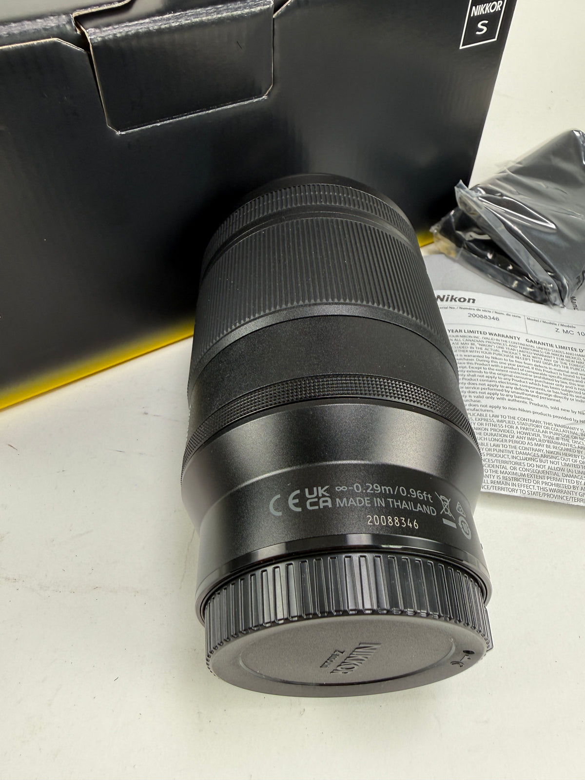 Nikon Z 105mm F2.8 MC VR S Lens