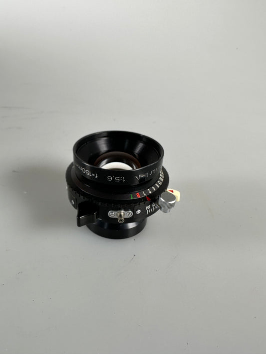 Caltar II-N 150mm f5.6 MC Lens w/ Copal 0 Shutter