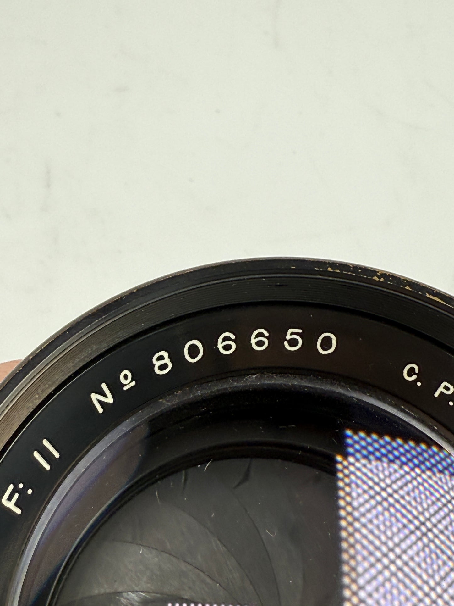 GOERZ 24 IN 610mm INCH F11 ARTAR APOCHROMAT RED DOT BARREL LENS