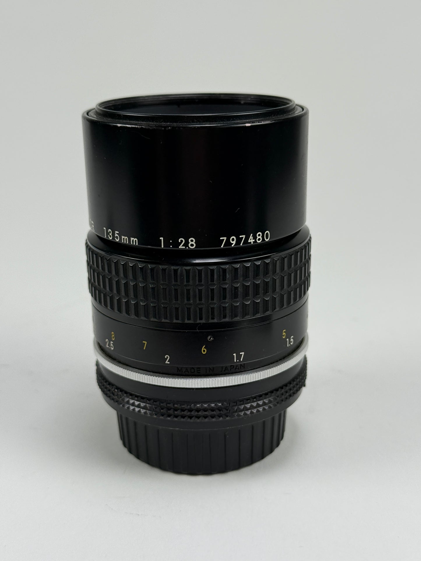 Nikon Nikkor Ai 135mm f2.8 Prime Telephoto Lens