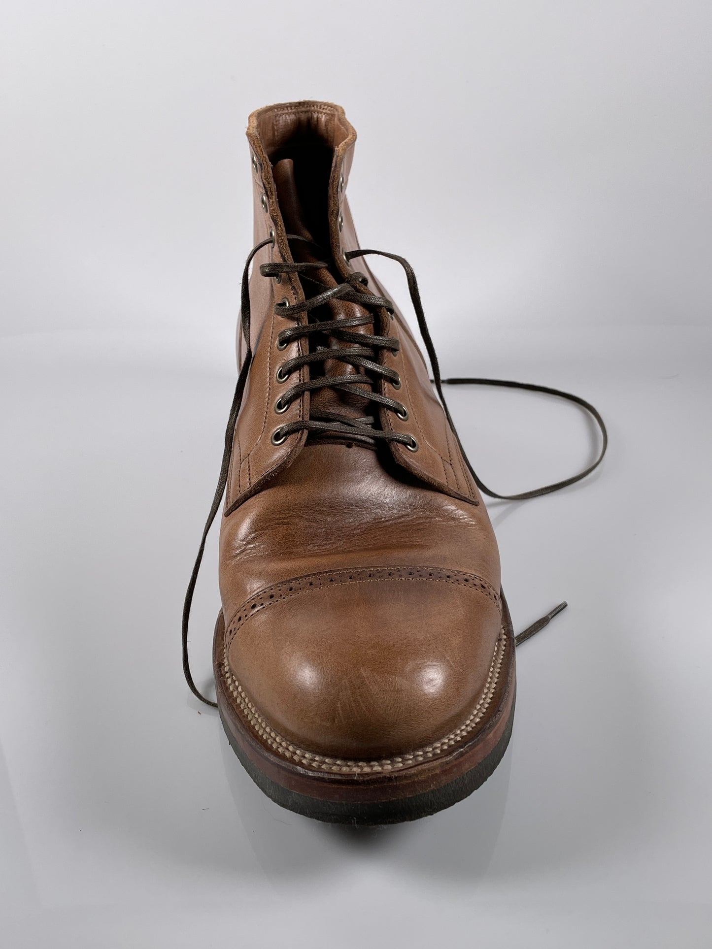 Viberg Service Boot 2030 - Tan Brown Size US 10