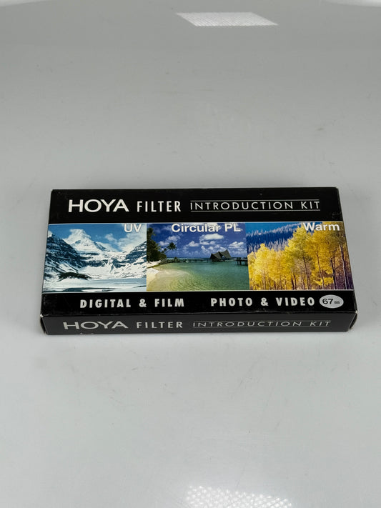Hoya 77mm Introduction Filter Kit - UV, Cir-PL, Warm Filters & Case HK-DG77-II