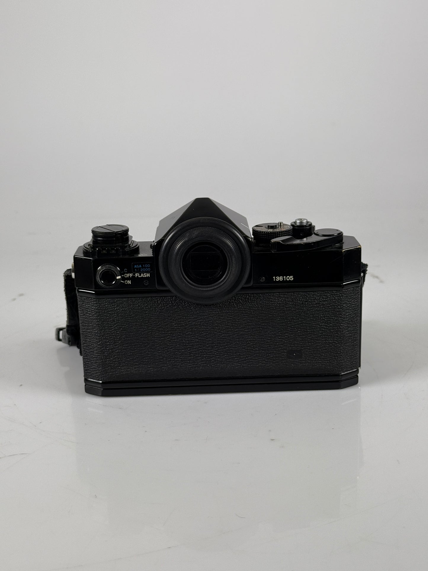 Canon F-1 Black 35mm SLR Film Camera Body