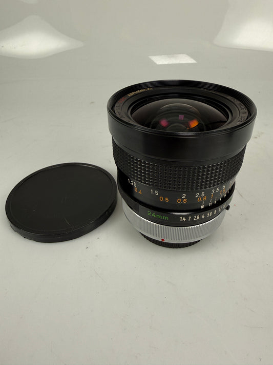 Canon FD 24mm f1.4 S.S.C. SSC Aspherical Lens
