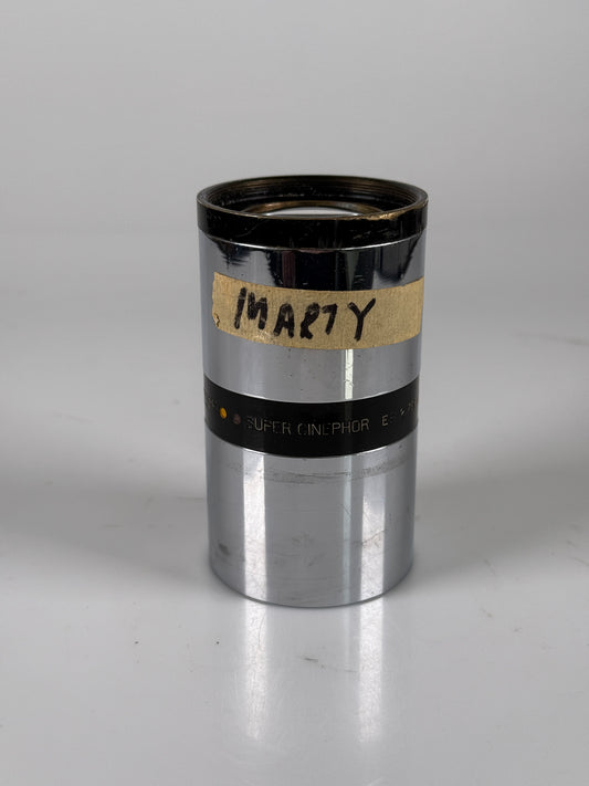 Bausch Lomb super Cinephor 2.75 inch f2 69.9m  projection lens RARE