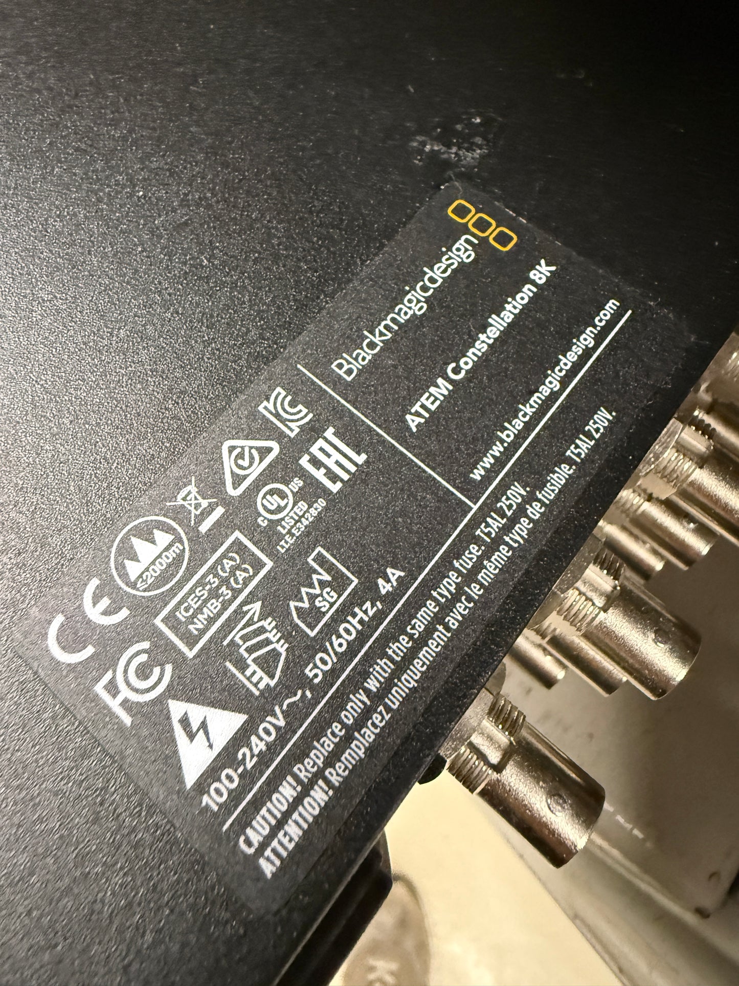 Blackmagic Design ATEM Constellation 8K Production Switcher