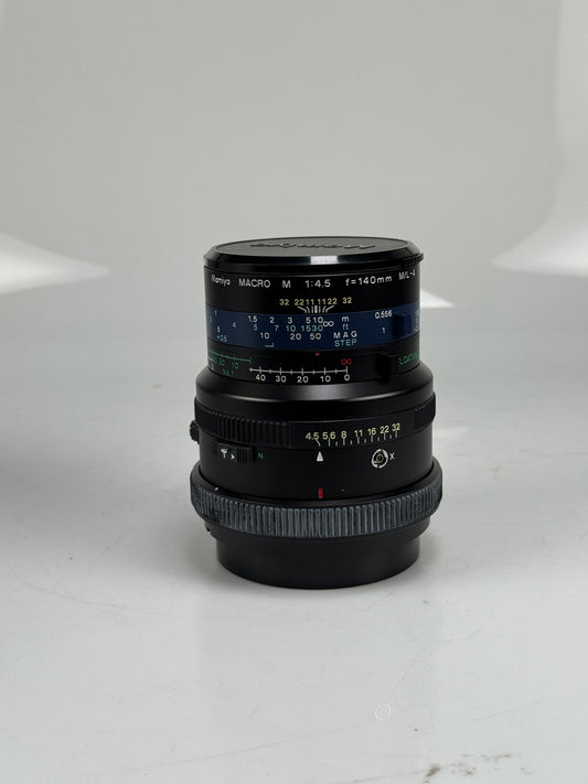 Mamiya Macro M 140mm F4.5 M/L-A Lens for RZ67 Pro II