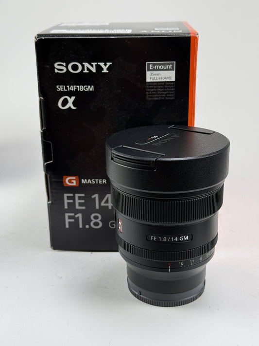 SONY FE 14mm F1.8 GM SEL14F18GM (for SONY E mount)