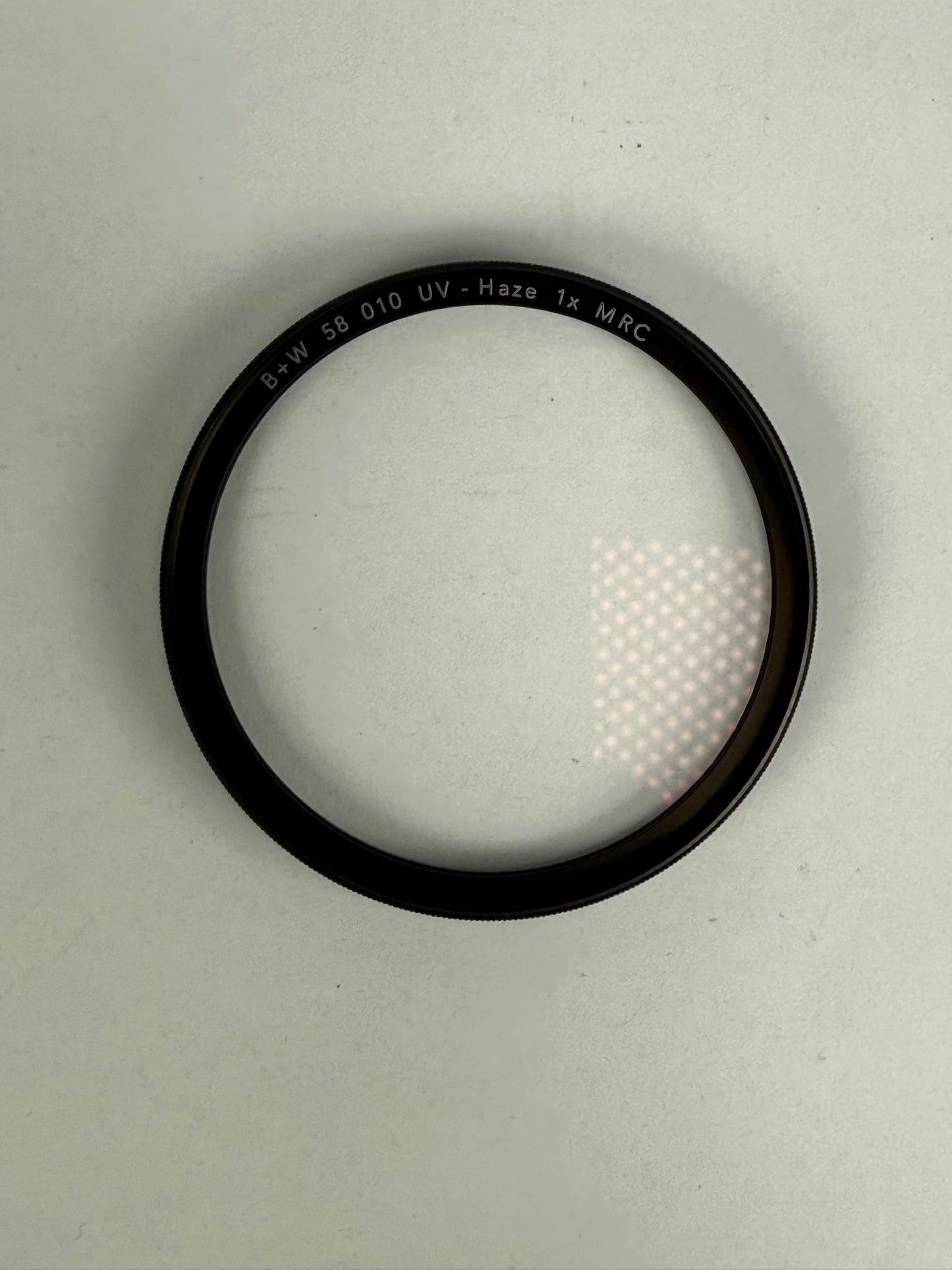 B+W 58mm 010 UV 1x Haze Lens Filter UV