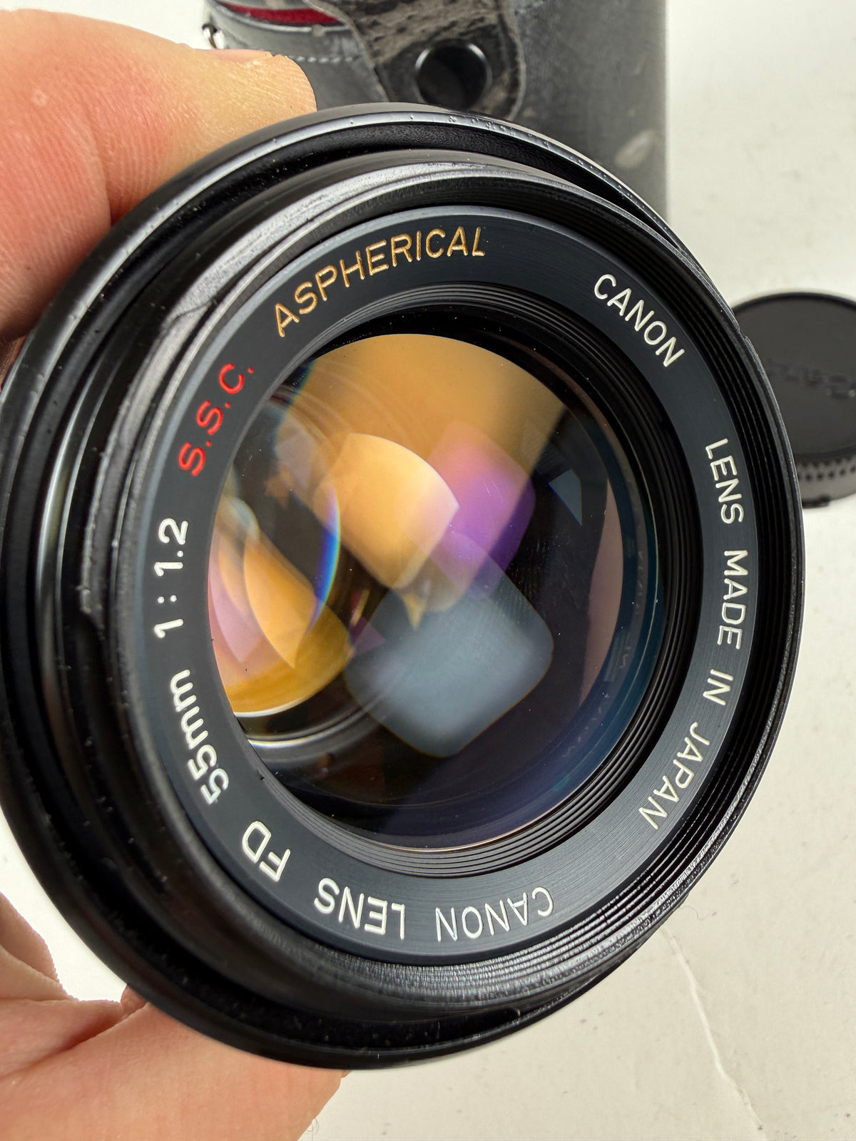 Canon FD 55mm f1.2 S.S.C. Aspherical BL Lens SSC
