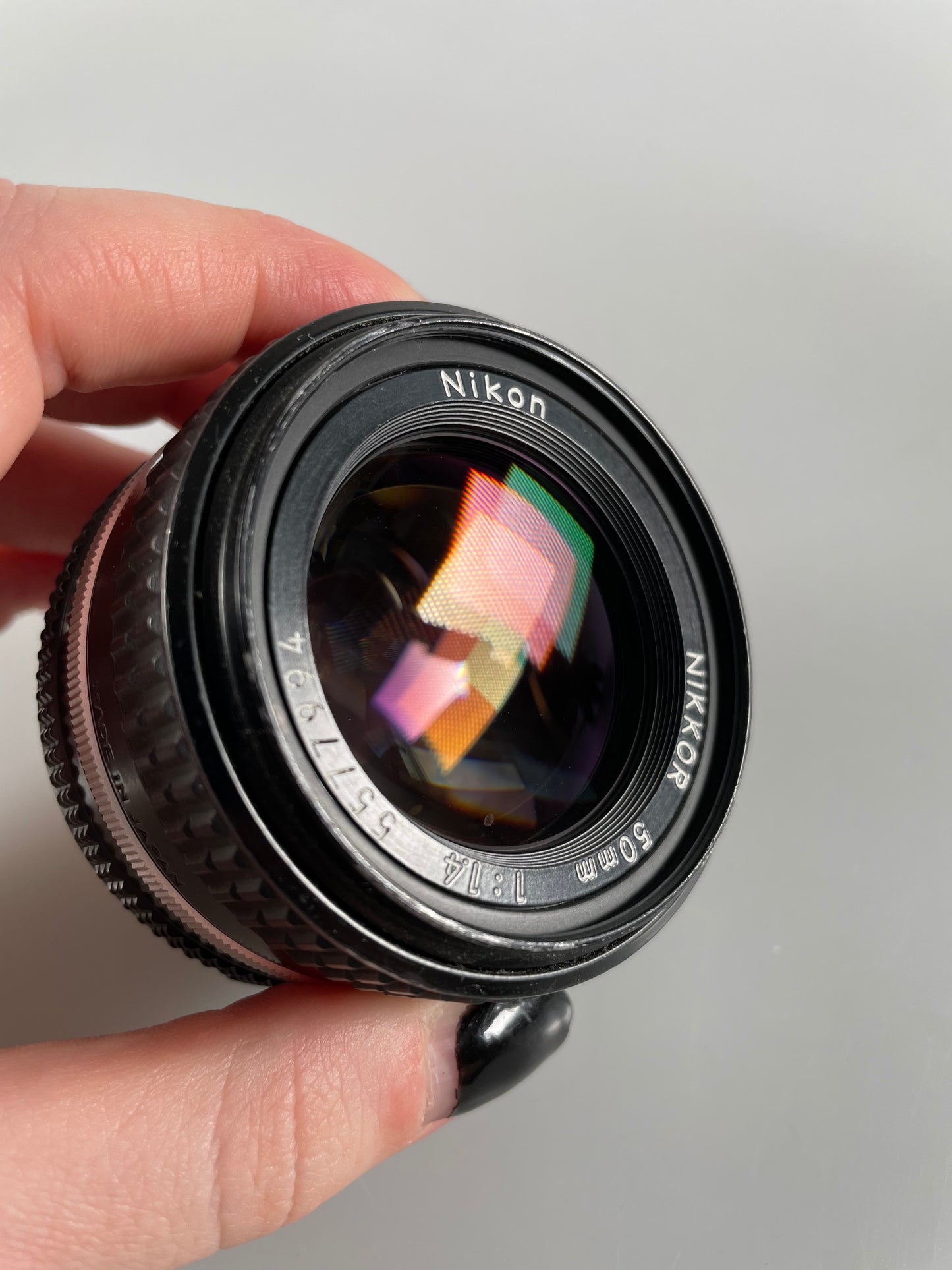 Nikon Nikkor Ais 50mm f1.4 Lens Prime SLR