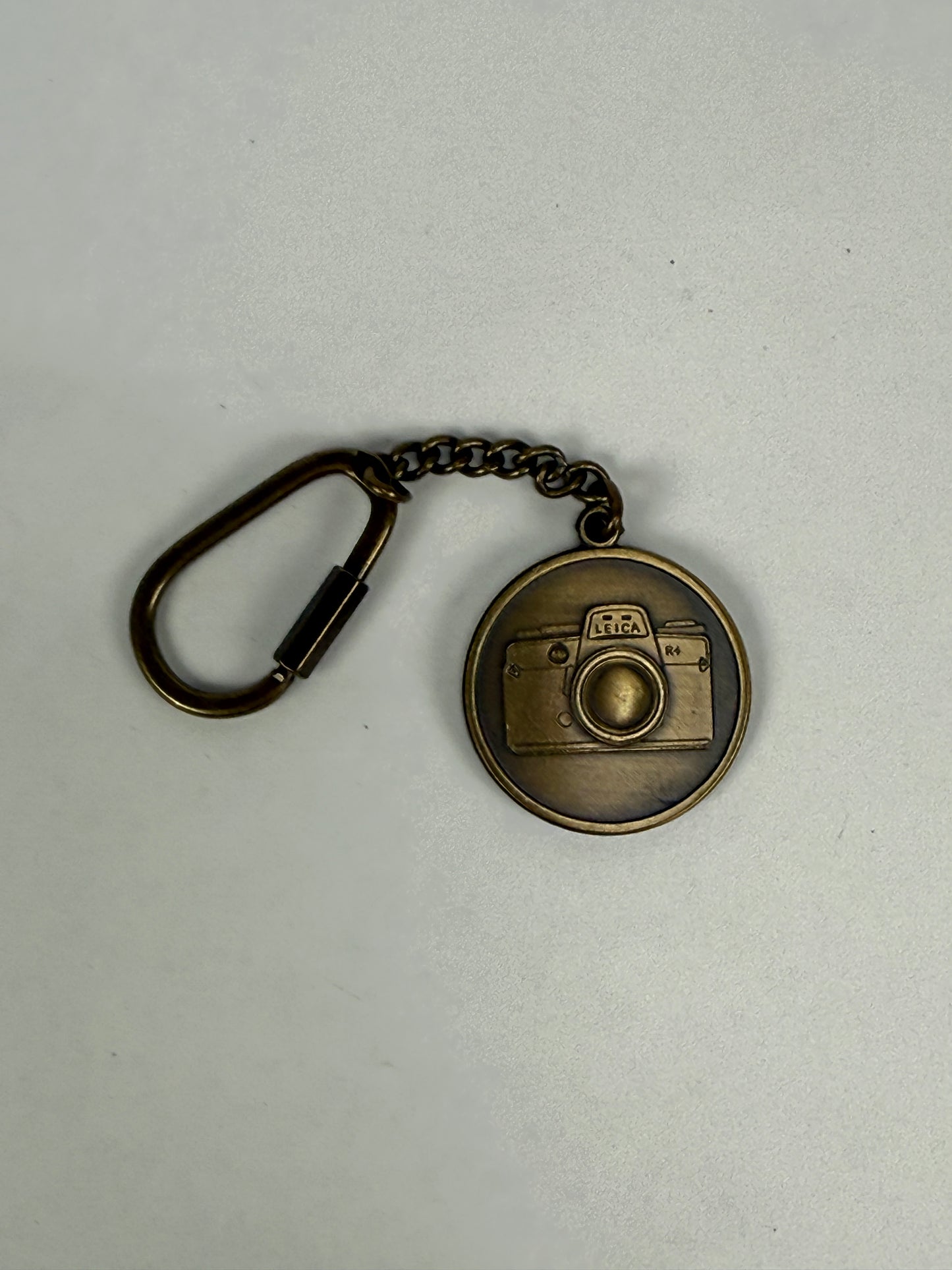 Leica Camera R4 Bronze Key Ring Keychain