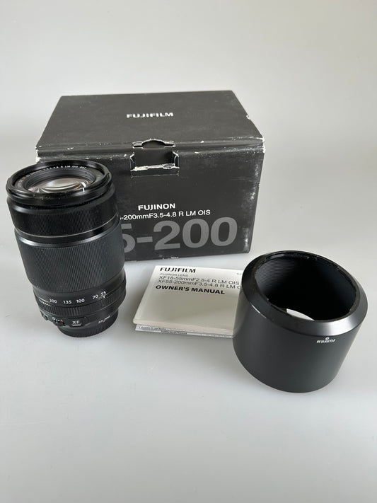 Fujifilm XF 55-200mm F3.5-4.8 Fujinon LM OIS R Super EBC Lens X-Mount