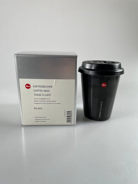 Leica Ceramic Coffee Cup Mug Summarit-S 70mm Limited Edition 96603