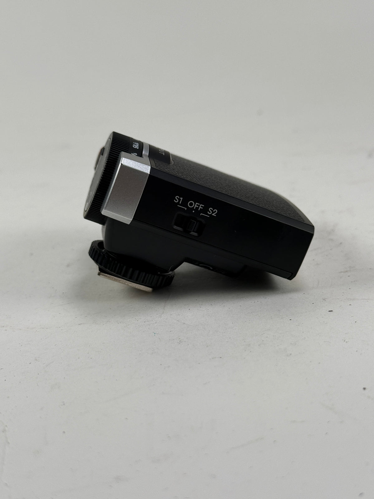 Godox Lux Junior Retro Camera Flash Black Silver Used