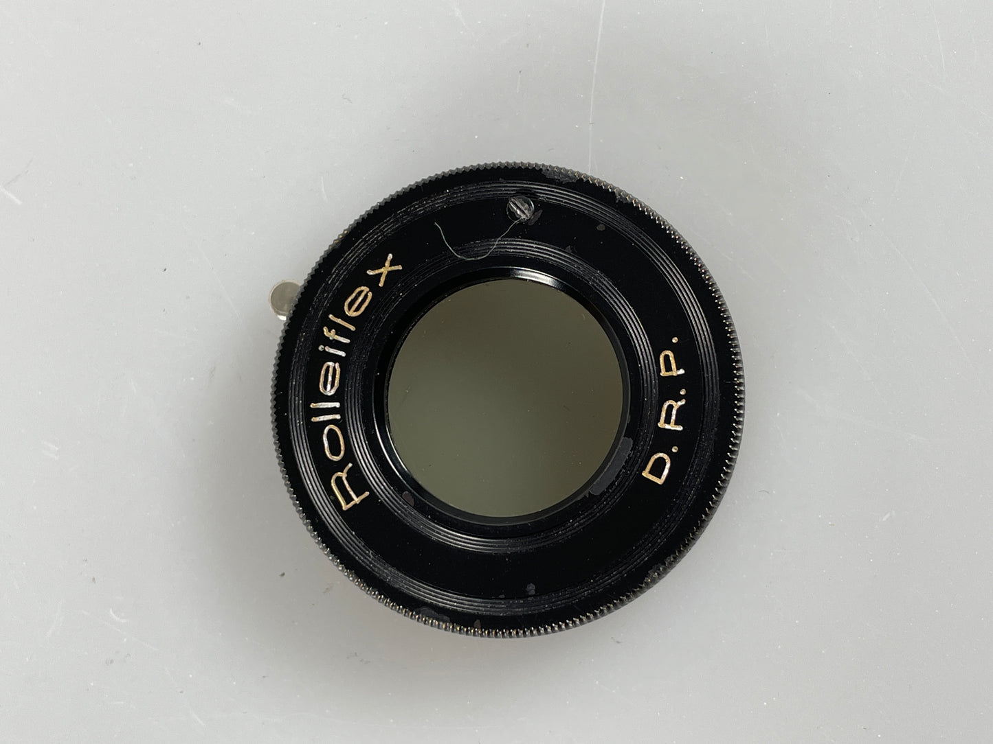 Rolleiflex Polarizer Filter W/ Aperture Control Black RARE