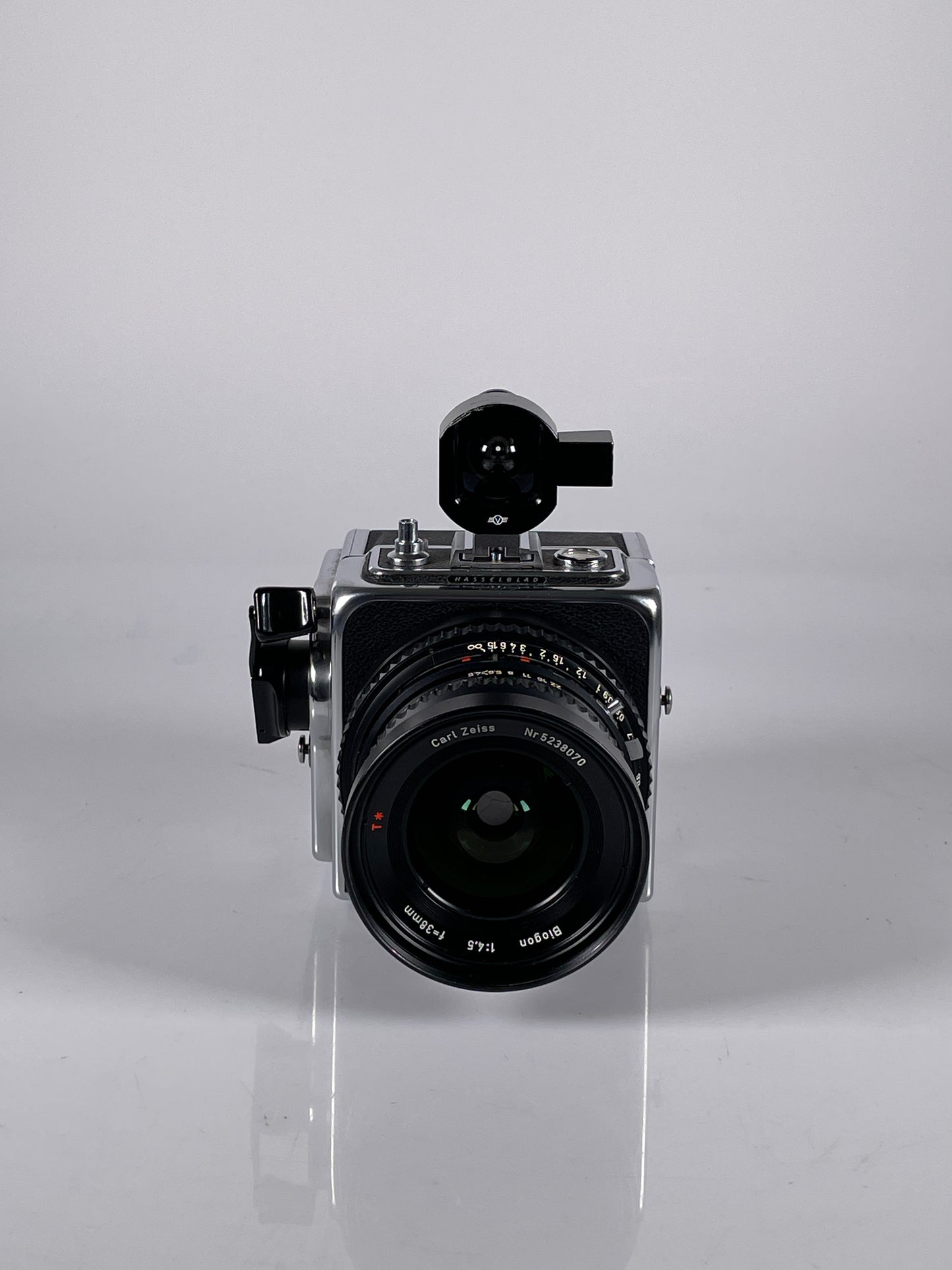 Hasselblad SWC Super Wide C Medium Format Camera w/38mm Zeiss Biogon Lens Black w/ A12