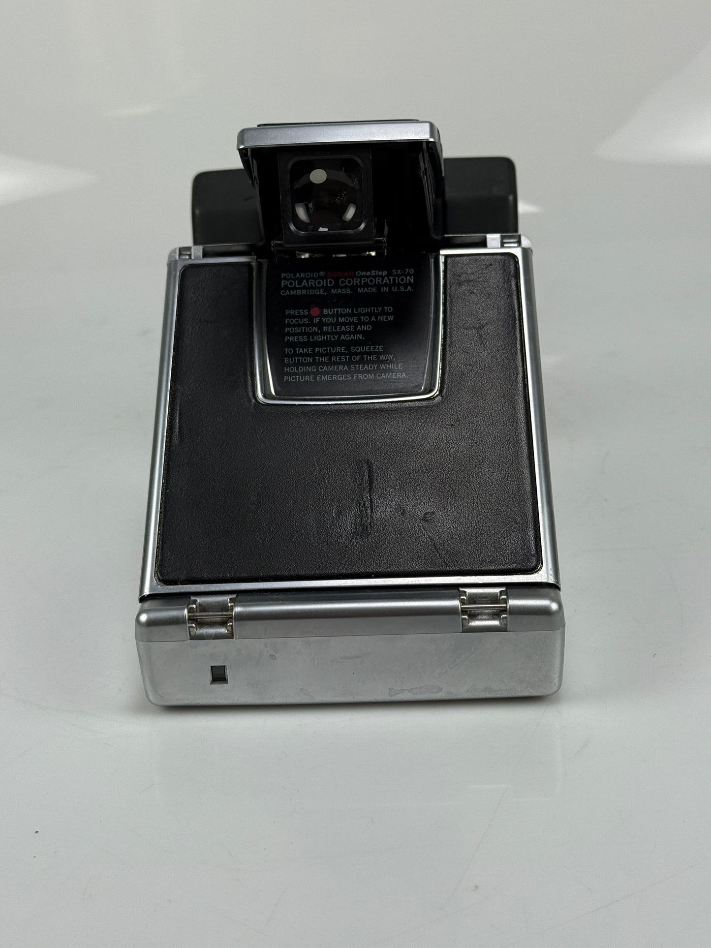 Polaroid SX-70 Land Camera Sonar One-Step Autofocus Instant Camera Black